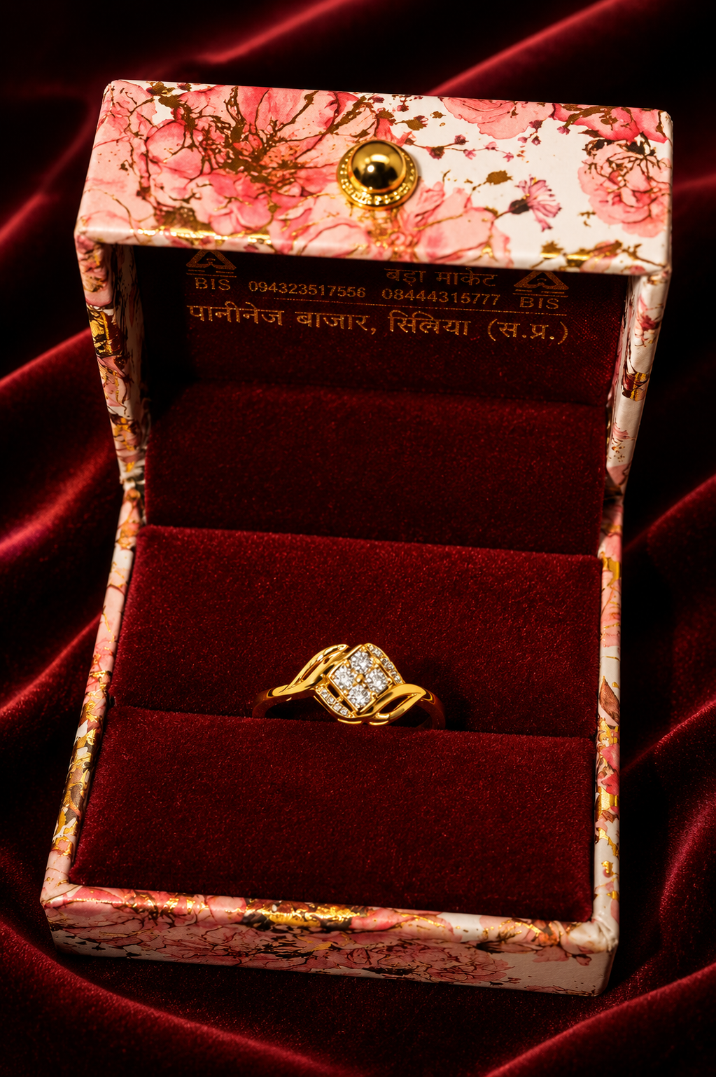Ladies ring huid hallmark 