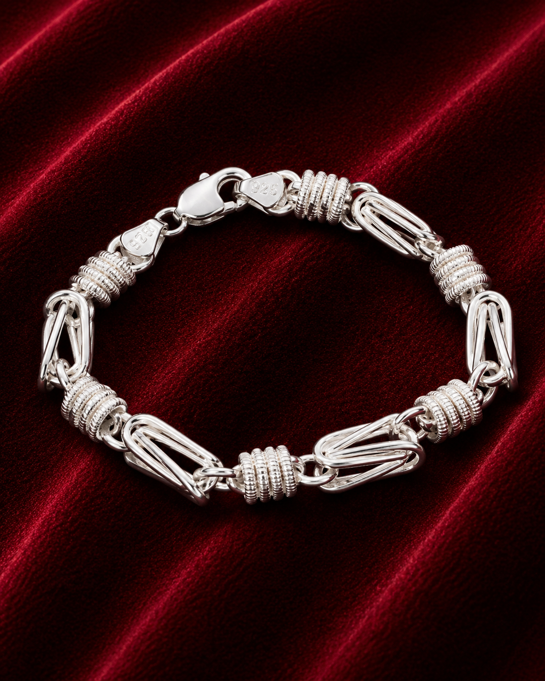 Silver bracelet 