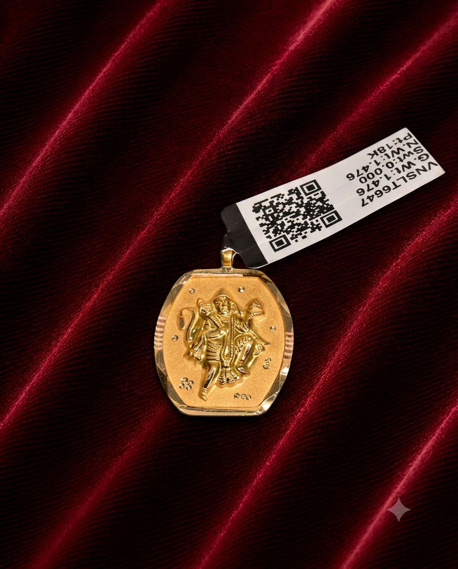 Murti locket hallmark 