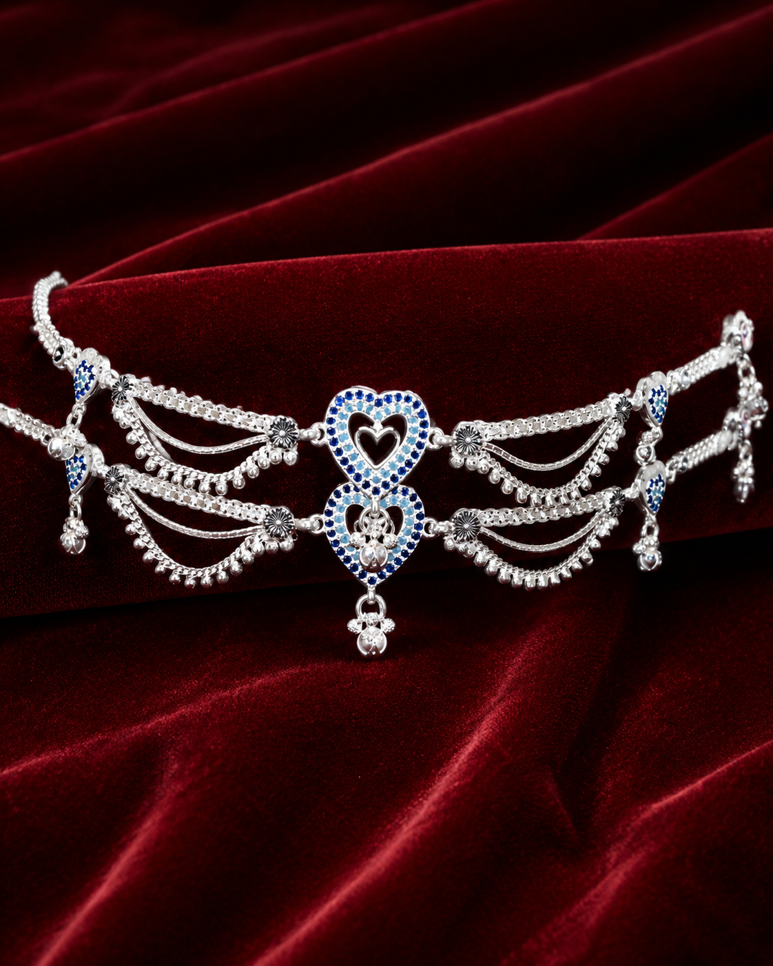 Silver payal 