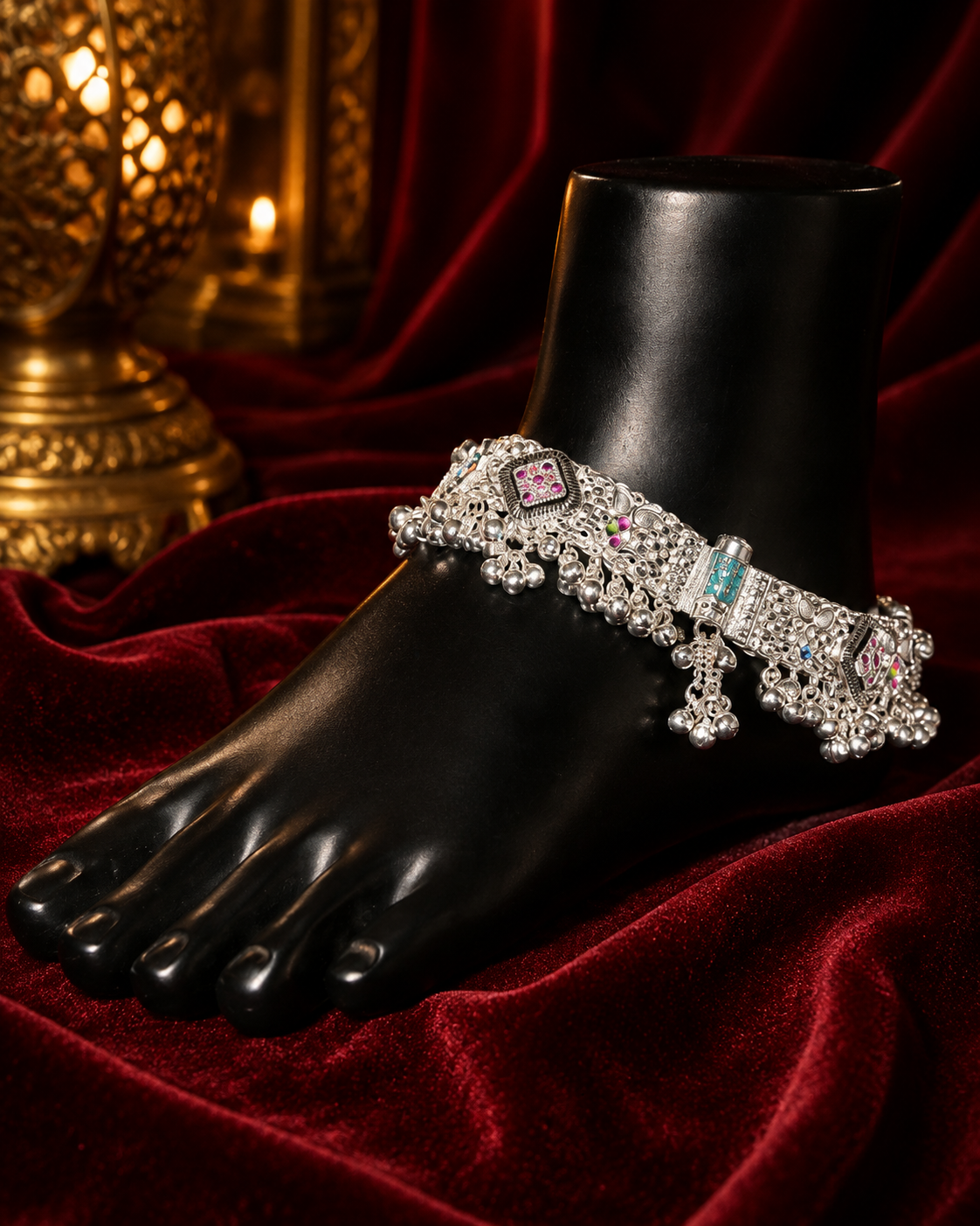 Silver payal 
